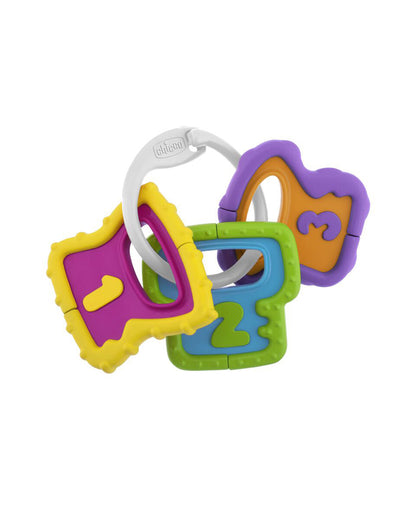 Chicco Easy Grasp Keys Rattle Teether-BPA Free & Non Toxic