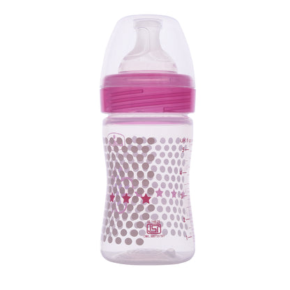 Chicco Well Being Feeding Bottle-Anti Colic-Slow Flow-150 ml-Pink-0M+