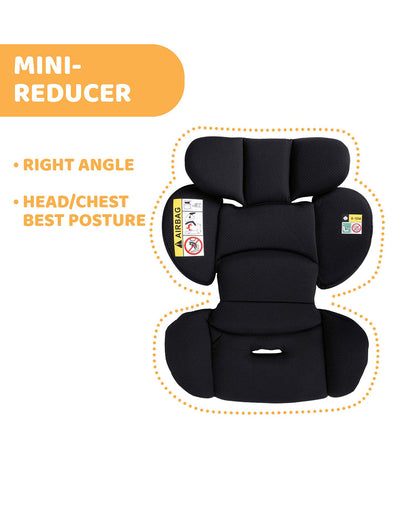 Chicco Seat3Fit Classic-2 Reclining Positions-360 Degree Rotation System-For 0 to 7Y-Black