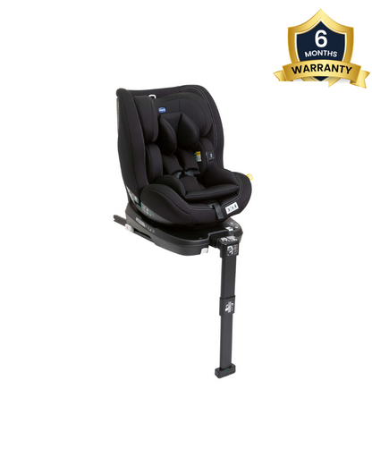 Chicco Seat3Fit Classic-2 Reclining Positions-360 Degree Rotation System-For 0 to 7Y-Black