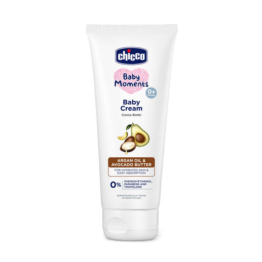 Chicco Baby Moments Baby Cream-With Argan Oil & Avocado Butter