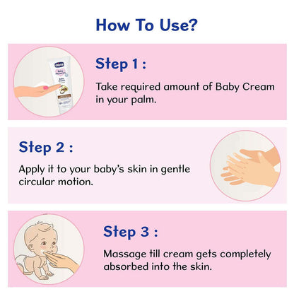 Chicco Baby Moments Baby Cream-With Argan Oil & Avocado Butter