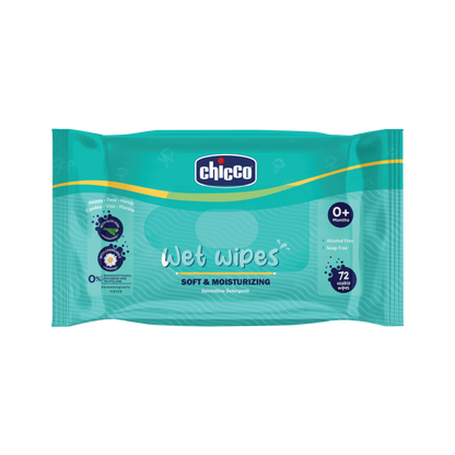 Chicco Baby Wet Wipes-With Aloe Vera & Chamomile