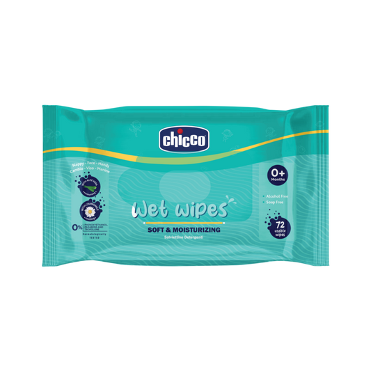 Chicco Baby Wet Wipes-With Aloe Vera & Chamomile