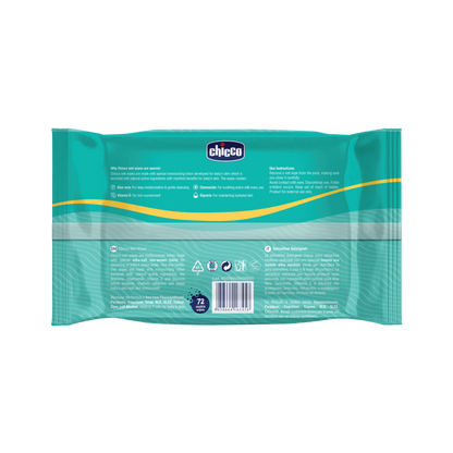 Chicco Baby Wet Wipes-With Aloe Vera & Chamomile