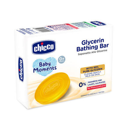 Chicco Baby Moments Baby Soap Bar-With Glycerine