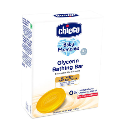 Chicco Baby Moments Baby Soap Bar-With Glycerine