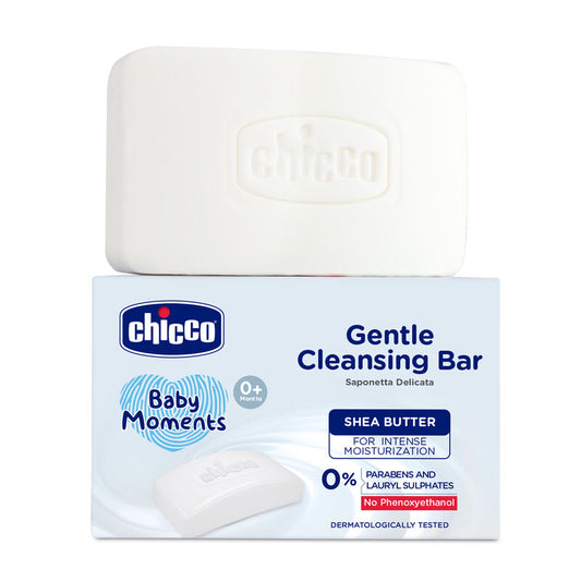 Chicco Baby Moments Gentle Baby Soap Bar-With Shea Butter