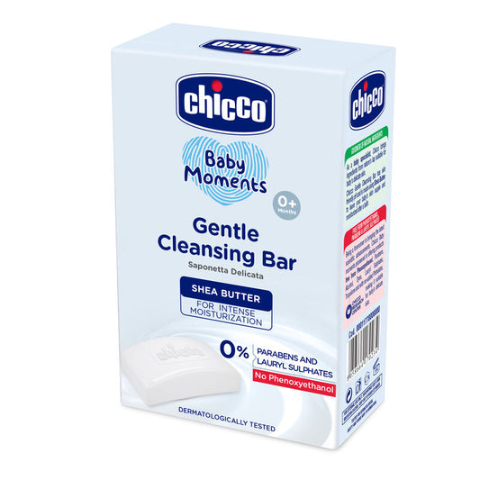 Chicco Baby Moments Gentle Baby Soap Bar-With Shea Butter