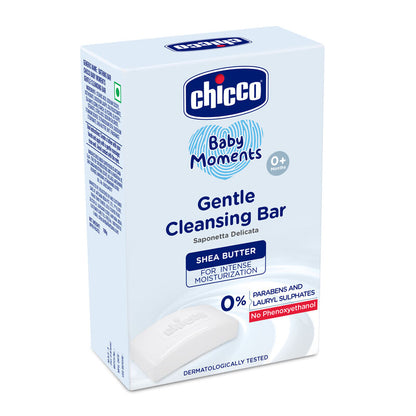 Chicco Baby Moments Gentle Baby Soap Bar-With Shea Butter