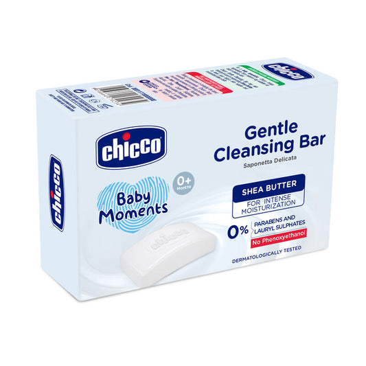 Chicco Baby Moments Gentle Baby Soap Bar-With Shea Butter