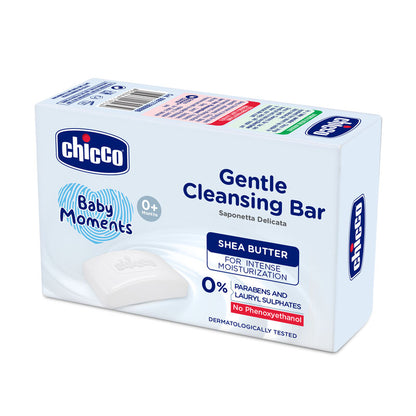 Chicco Baby Moments Gentle Baby Soap Bar-With Shea Butter