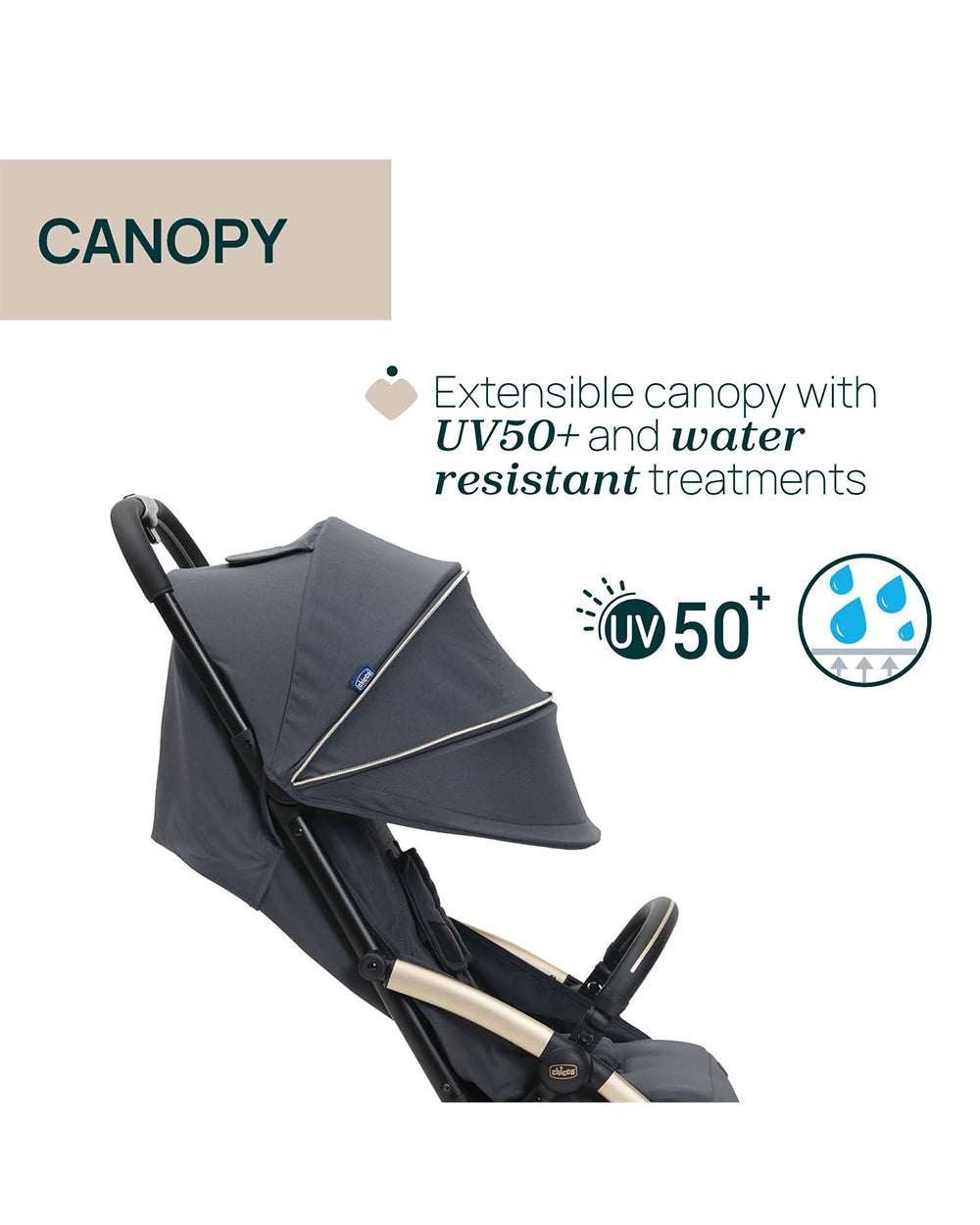 Chicco Goody Xplus Lighweight Stroller-Dark Shadow – duckduckbaby