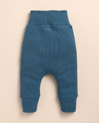 Cot & Candy Baby Wild Forest & Denim Bodysuit with Pants-Printed-Organic Cotton-For Infants