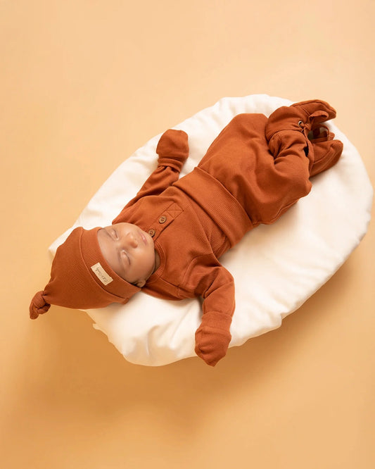 Cot & Candy Baby Ginger Full Sleeve Bodysuit New Born Gift Set-Pack Of 5-Gift For Baby Shower & Baby Birthday