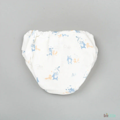 BeeLittle Muticolor Briefs-Alexa Baby-Organic Cotton-Pack of 3-For Infants