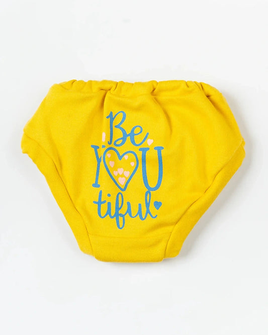 BeeLittle Muticolor Briefs-Beautiful You-Organic Cotton-Pack of 5-For Infants