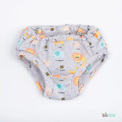 BeeLittle Muticolor Briefs-Stripes-Organic Cotton-Pack of 3-For Infants