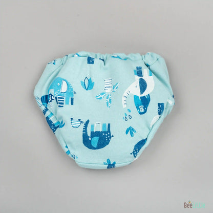 BeeLittle Muticolor Briefs-Tuskers-Organic Cotton-Pack of 5-For Infants