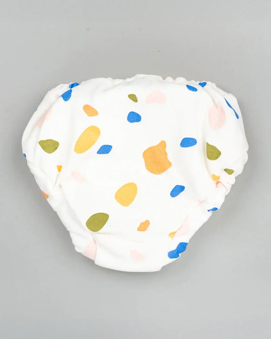 BeeLittle Muticolor Briefs-Tuskers-Organic Cotton-Pack of 5-For Infants