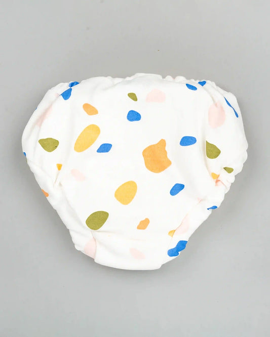 BeeLittle Muticolor Briefs-Printed-Organic Cotton-Pack of 5-For Infants