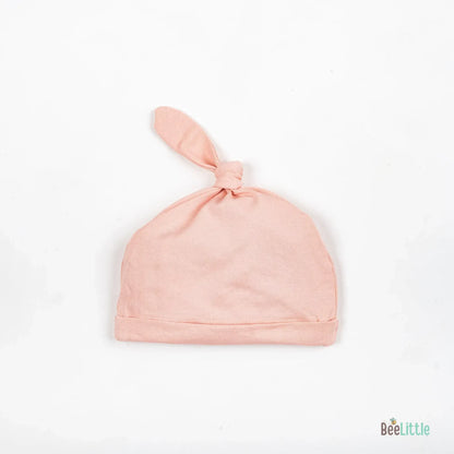 BeeLittle Peach Cap-Solid-Organic Cotton-For Infants