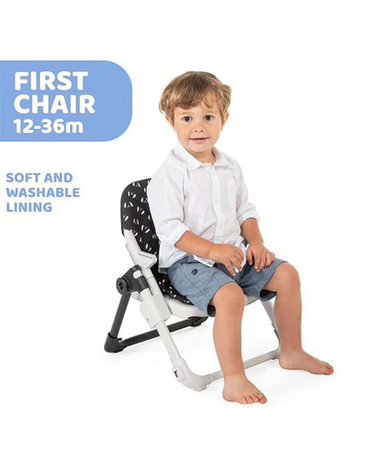 Chicco Chairy Booster Seat-Converts to Chair-4 Height Adjustments-6M to 3Y (Upto 15Kg)-Sweet Dog