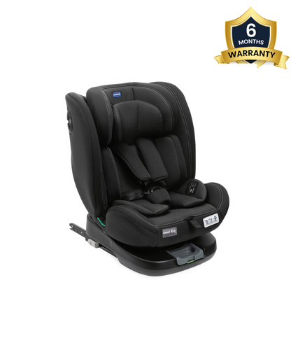 Chicco Unico Evo I-Size-Baby Car Seat-Convertible (Front & Rear Facing)-360 Degree Rotation System-For 0 to 12Y-Black