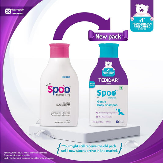 Tedibar Spoo No-Tear Gentle Baby Shampoo