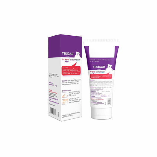 Tedibar B4 Nappi Diaper Rash Cream-With Calendula Oil & Allantoin