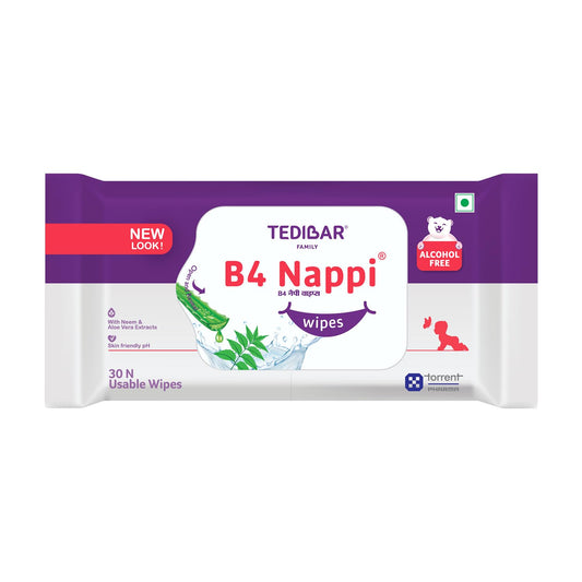 Tedibar B4 Nappi Baby Wet Wipes