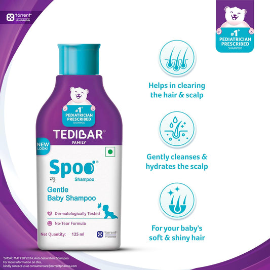 Tedibar Spoo No-Tear Gentle Baby Shampoo