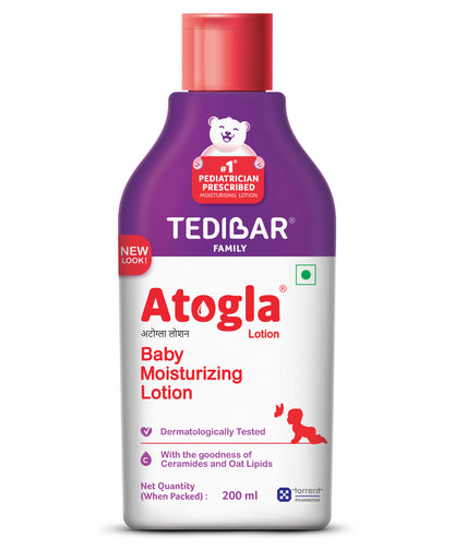 Tedibar Atogla Baby Lotion-With Ceramides & Oat Lipids