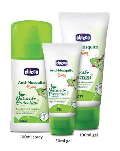 Chicco Natural Mosquito Repellent Gel For Infants-With Natural Active Ingredients