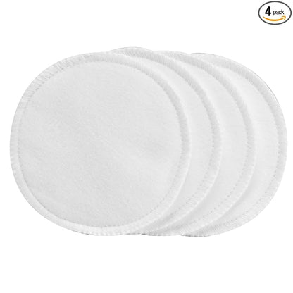 Dr. Brown's 100% Cotton Washable Breast Pads-4 Layer Design-Pack of 4