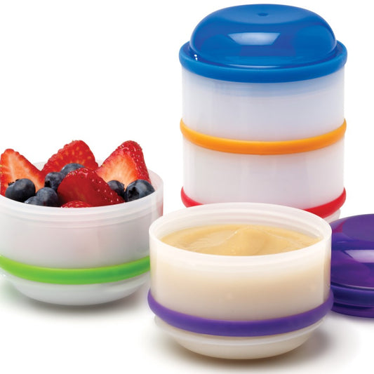 Dr. Brown's Snack-A-Pillar Dipping Cups-Multicolor