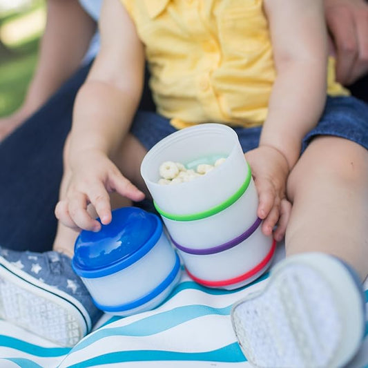 Dr. Brown's Snack-A-Pillar Dipping Cups-Multicolor