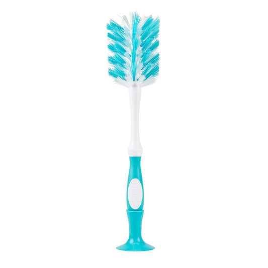 Dr. Brown's Soft Deluxe Bottle & Nipple Cleaning Brush-Anti Slip Handle-Teal