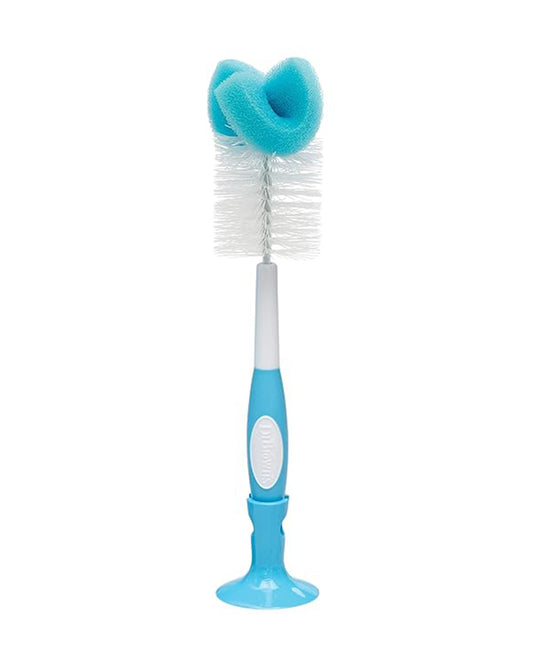 Dr. Brown's Bottle & Nipple Cleaning Brush-Anti Slip Handle-Blue