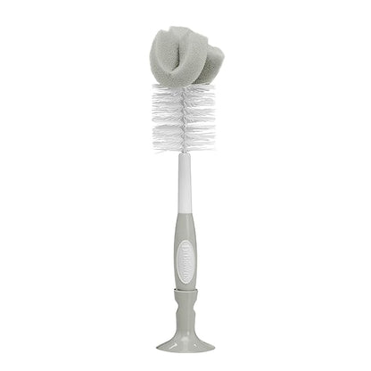 Dr. Brown's Bottles & Nipples Cleaning Brush-Anti Slip Handle-Grey