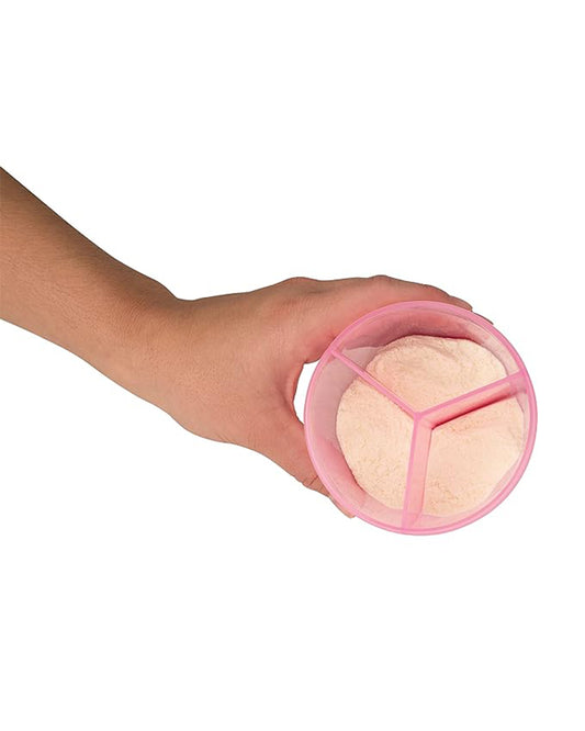 Dr. Brown's Milk Powder Dispenser-With Easy Pour Spout & Secure Snap On Lid-Pink