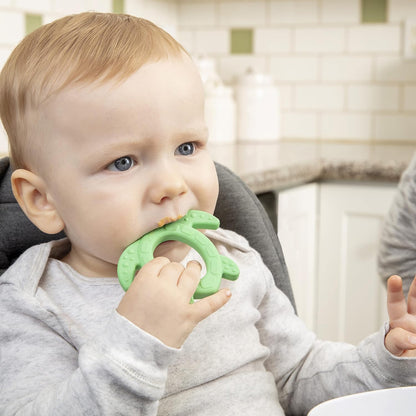 Dr. Brown's Silicone Starter Spoon-Green-For Infants