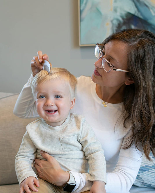 Dr. Brown's Wooden Soft & Safe Baby Brush & Comb-0 to 24M