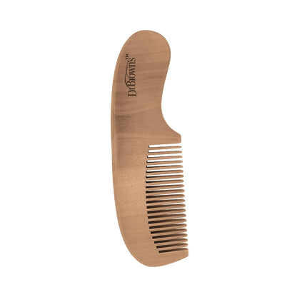 Dr. Brown's Wooden Soft & Safe Baby Brush & Comb-0 to 24M