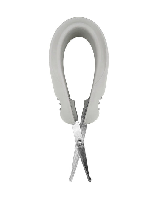 Dr. Brown's Safe Squeeze Nail Scissors-0 to 24M-Grey