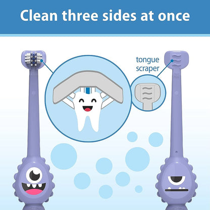 Dr. Brown's Toothscrubber Toddler Toothbrush-Monster