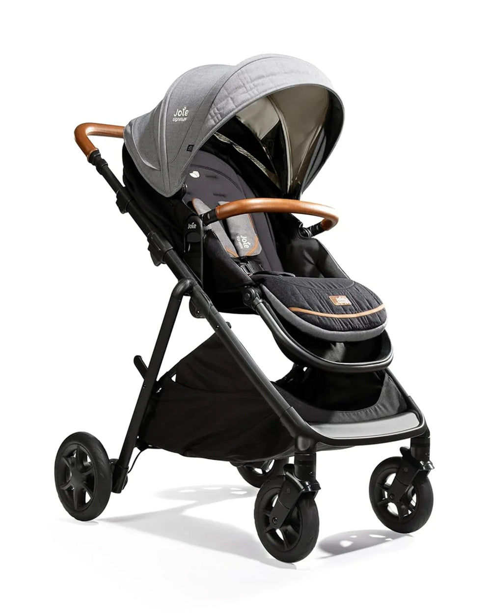 Joie Aeria Baby Stroller Reversible Seat Height Adjustable Seat Pram for 0M Upto 22 Kg Carbon Extra 5 Off duckduckbaby