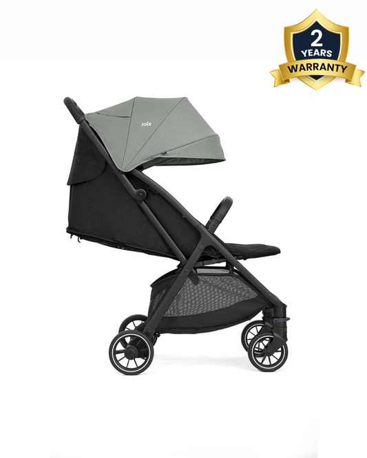 Joie Pact Pro Baby Stroller-5 Position Recline-Travel System Compatible-Pram for 0 to 4Y (Upto 22 Kg)-Abyss