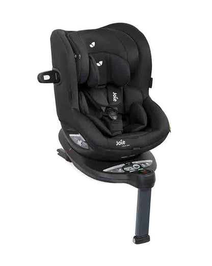 Joie i-Spin 360 Baby Car Seat-Convertible-(Front & Rear Facing)-6 Positions Recline-360 Degrees Rotation-6 Months Warranty-For 0 to 4Y (Upto 19 Kg)-Coal