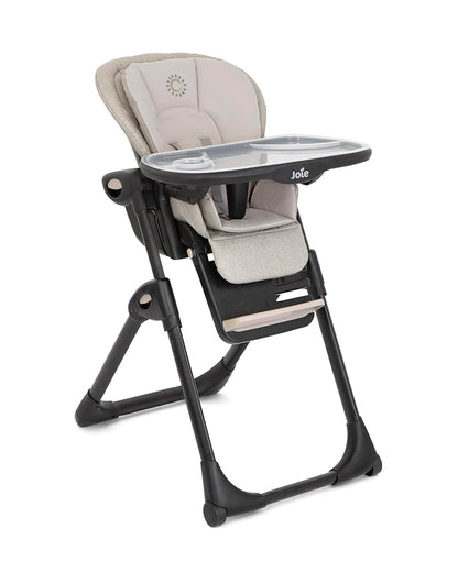 Joie Mimzy Recline High Chair-5 Position Recline-7 Height Positions-Upto 15 Kg-Speckled